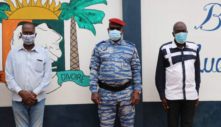 réhabilitation d’un bâtiment annexe pour la compagnie de gendarmerie d’agboville